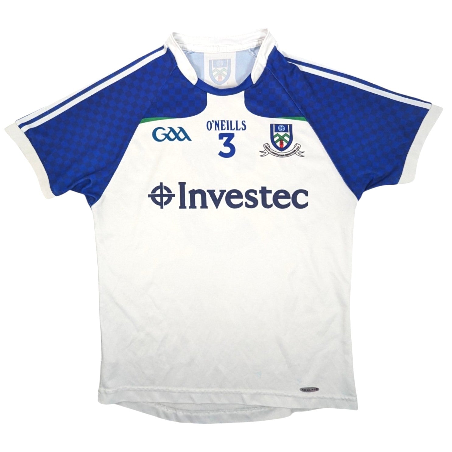 Monaghan O'Neills Home GAA Jersey 2013 #3 (M) [Fair]
