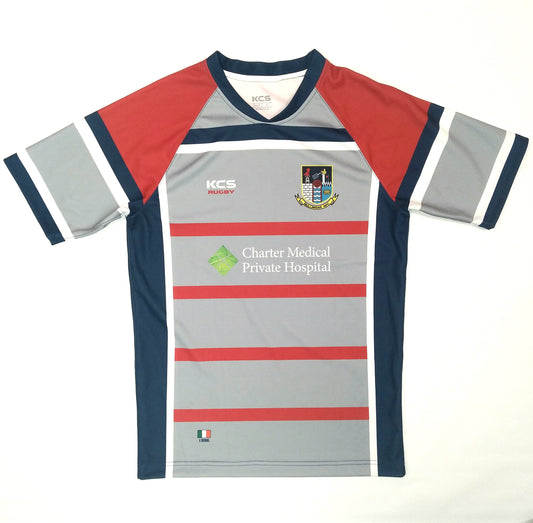Mullingar RFC Rugby  Home  Jersey  2020s  KCS     Unisex Adults       Charter Medical  SVS2000  