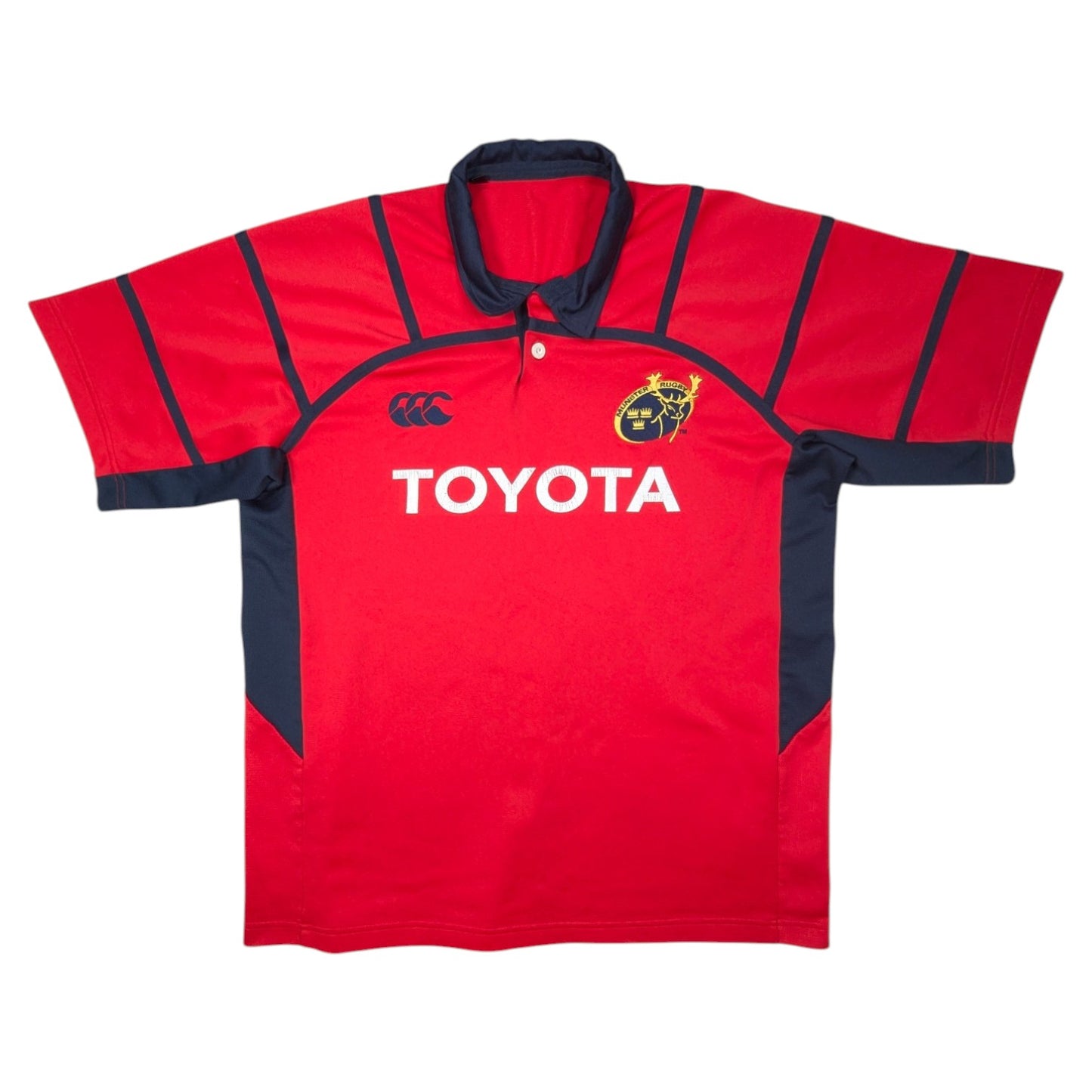 Munster Canterbury Home Rugby Jersey 2005 (L) 