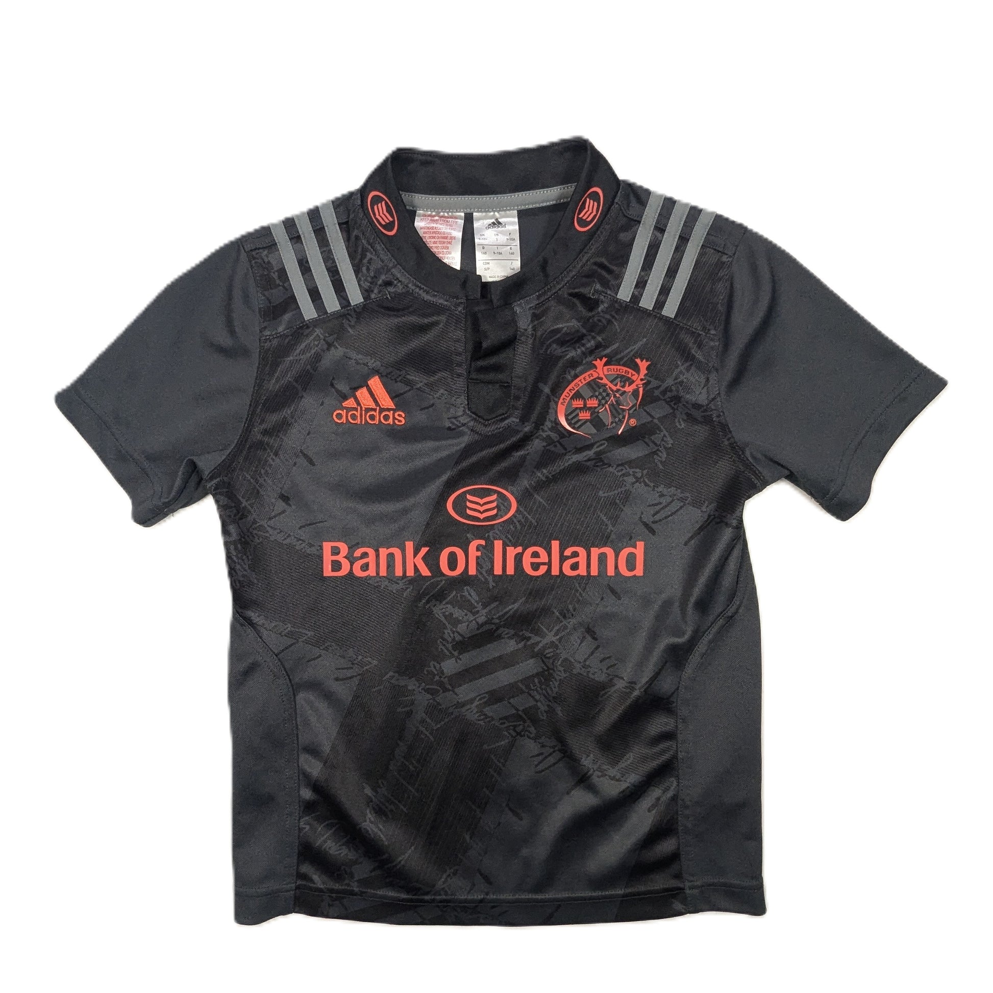 Munster adidas Away Rugby Jersey 2015 (9-10 Years)