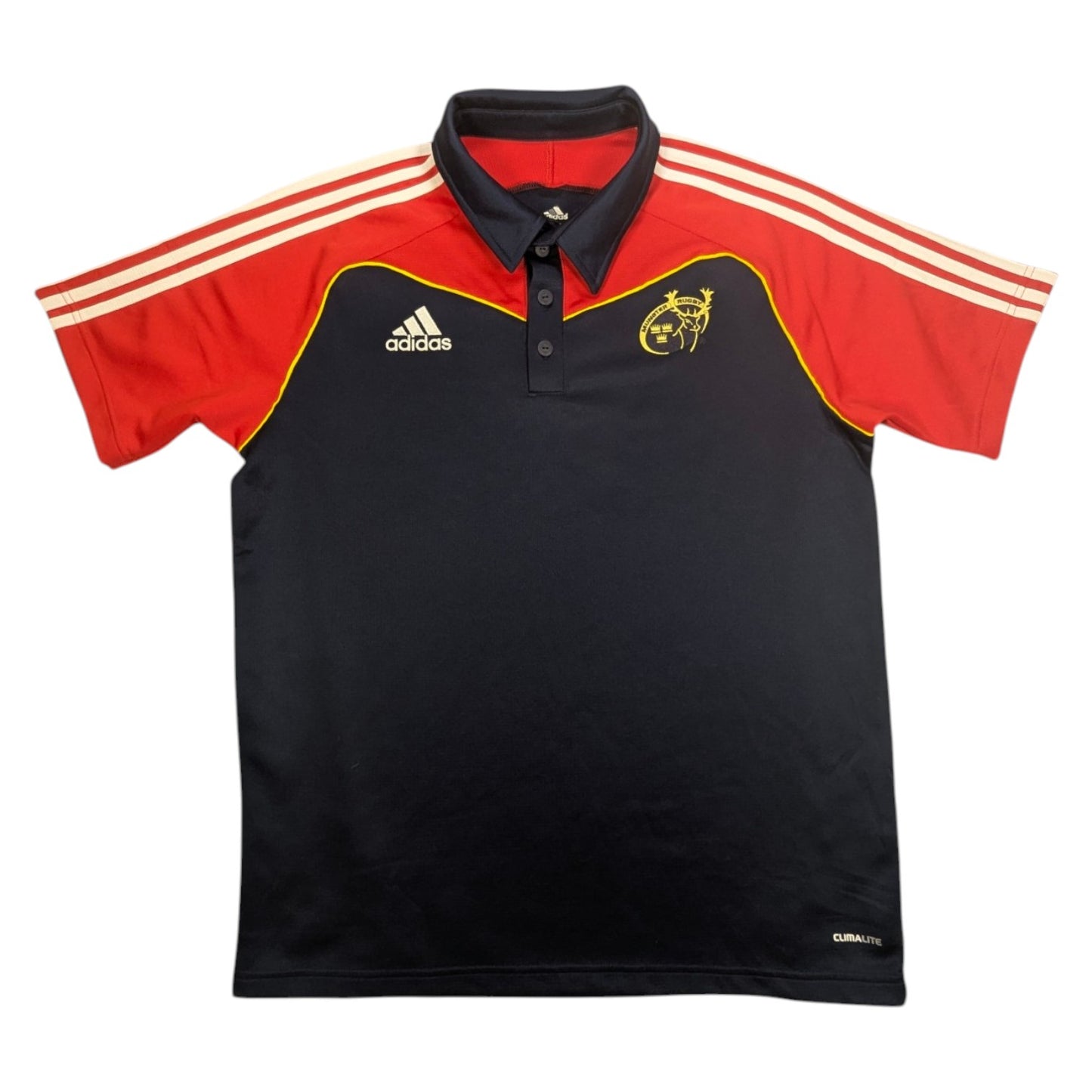 Munster adidas Rugby Polo Shirt 2009 (L) [Very Good]
