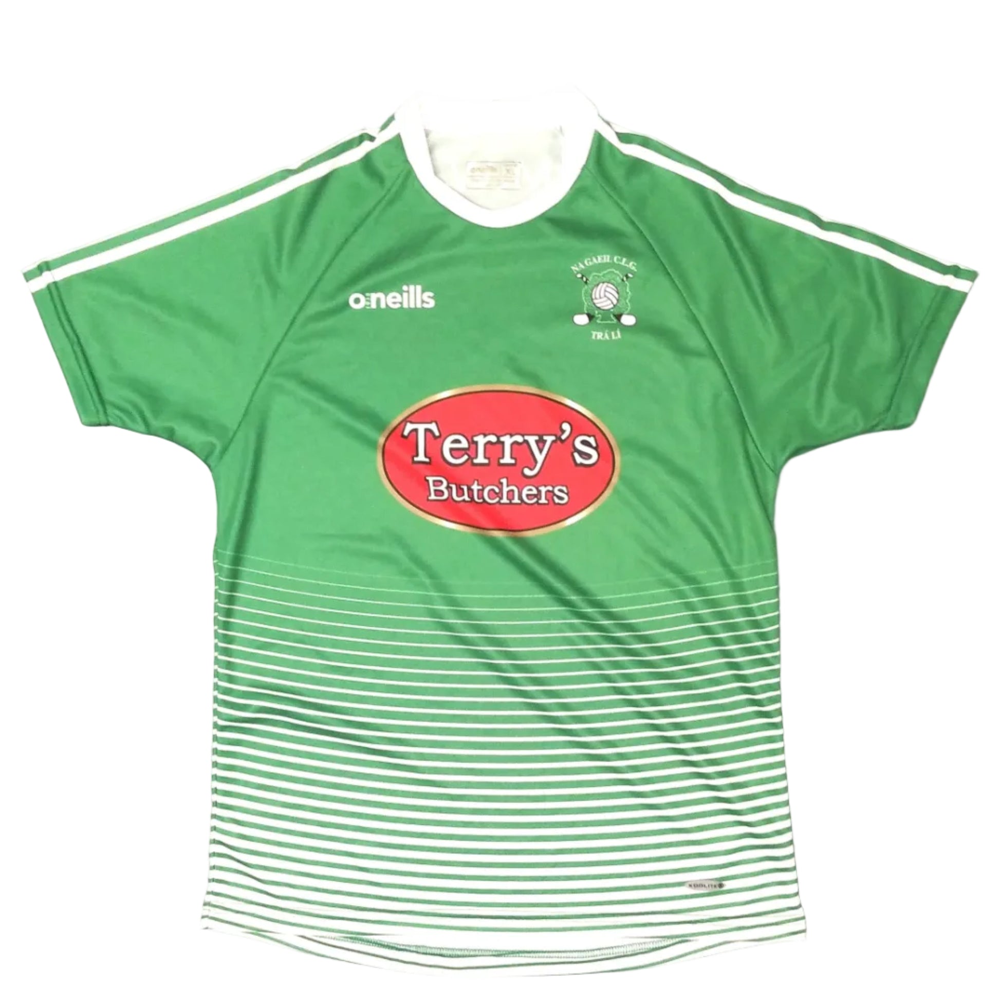 Player issue Na Gaeil Tralee tight fit gaa jersey shirt oneills Kerry Vintage 2017 2018