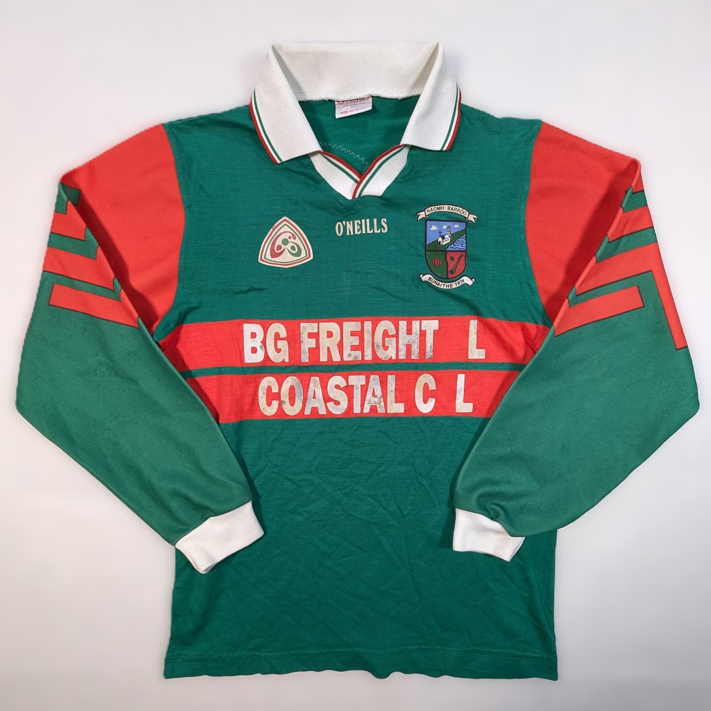 Naomh Barróg Player Issue O'Neills GAA Jersey 1995 #12 