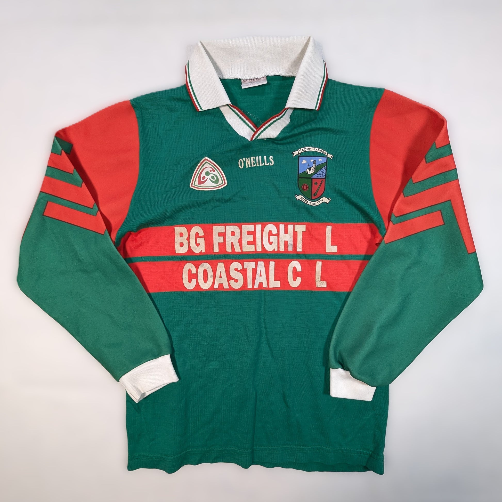  Naomh Barróg Player Issue O'Neills GAA Jersey 1995 #16 (10-11 Years)