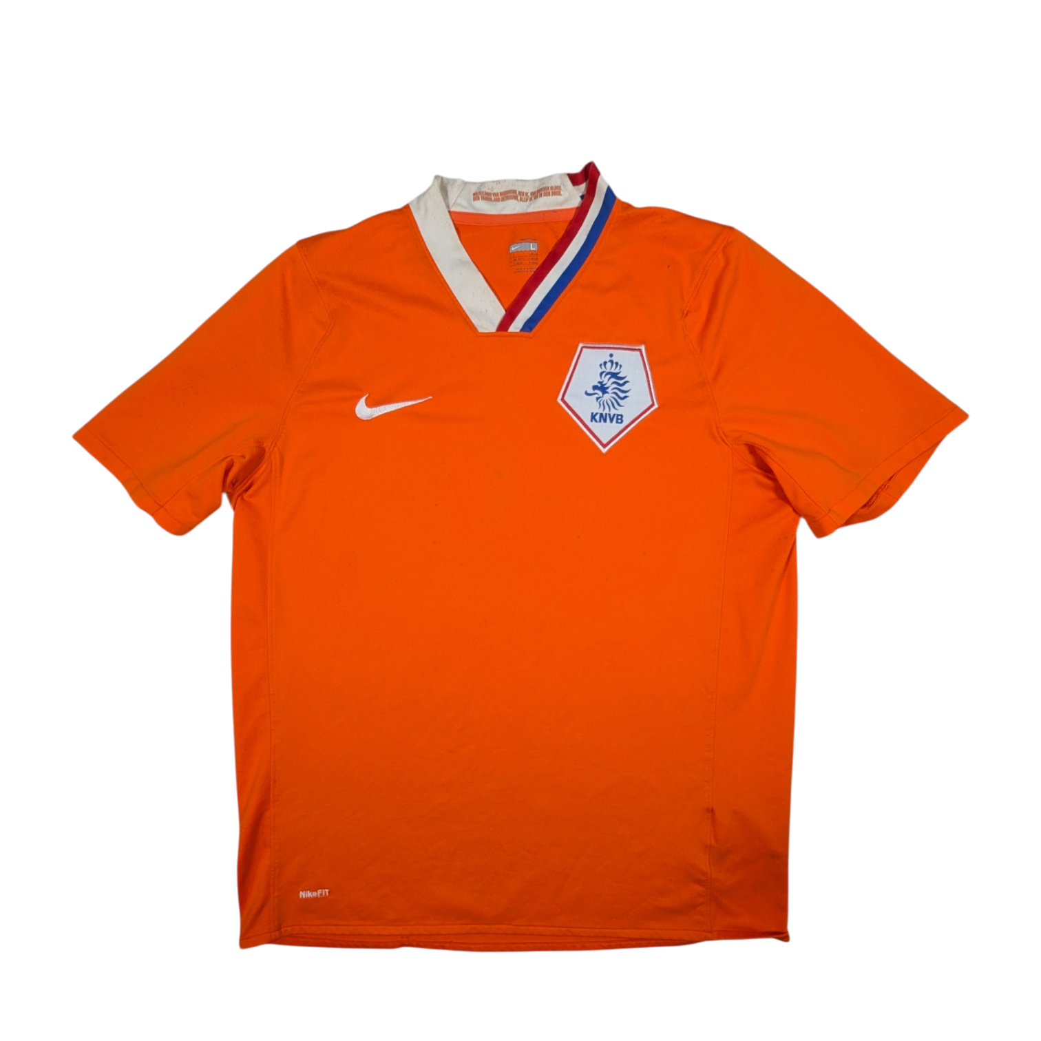 Netherlands Nike Home Football Jersey 2008