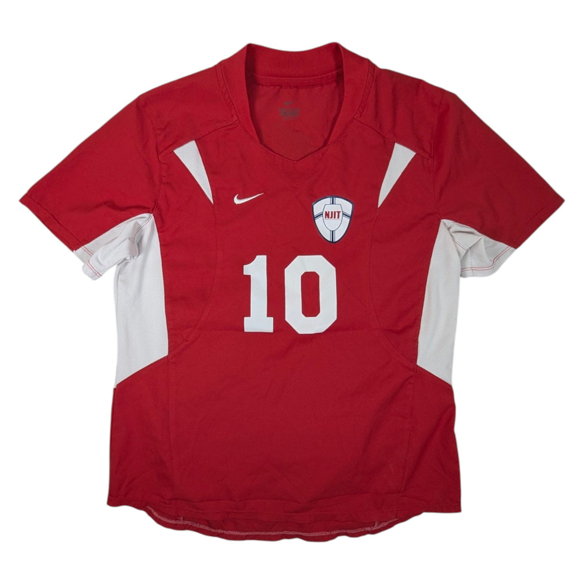 New Jersey IT Highlanders Player Issue Nike Away Football Jersey 2010s #10 (Size 4) [Good]