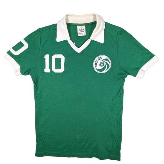 New York Cosmos Umbro Football Jersey Retro Pele #10 