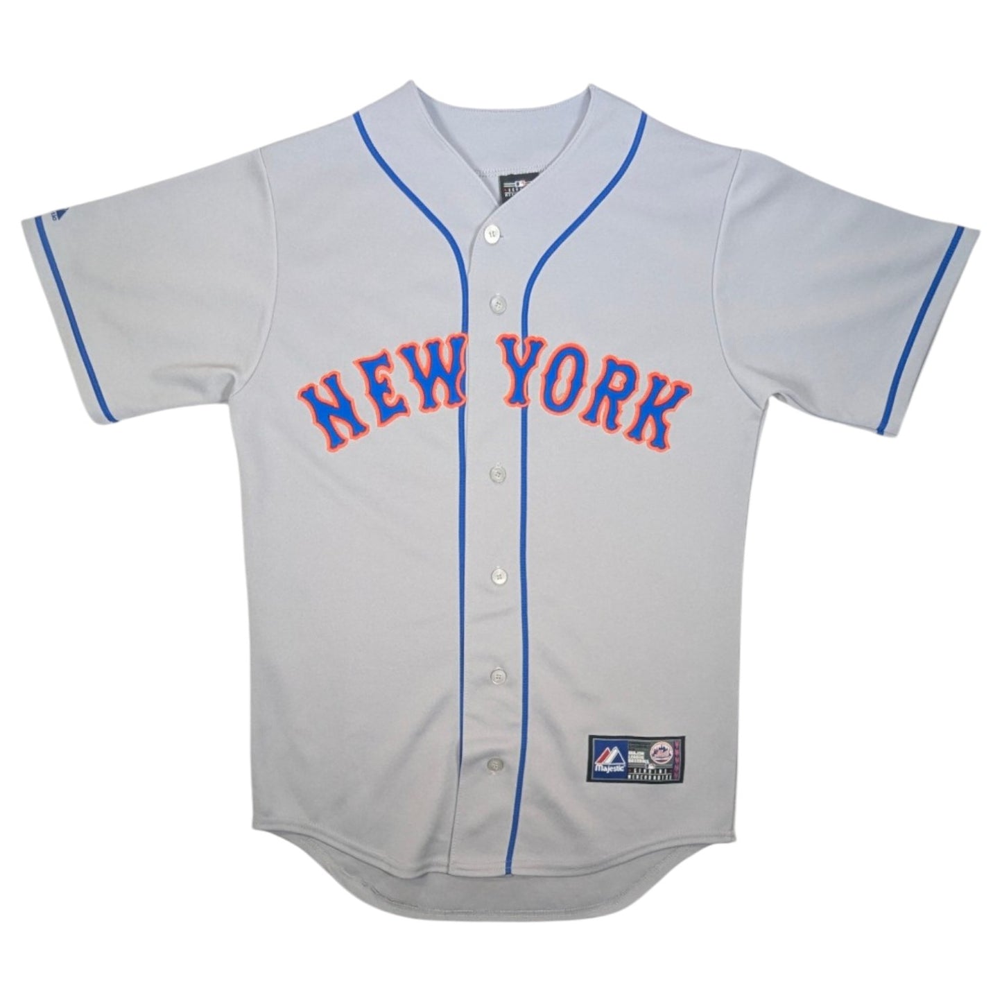 New York Mets Mejestic Away Baseball Jersey 2010s (S) [Excellent]