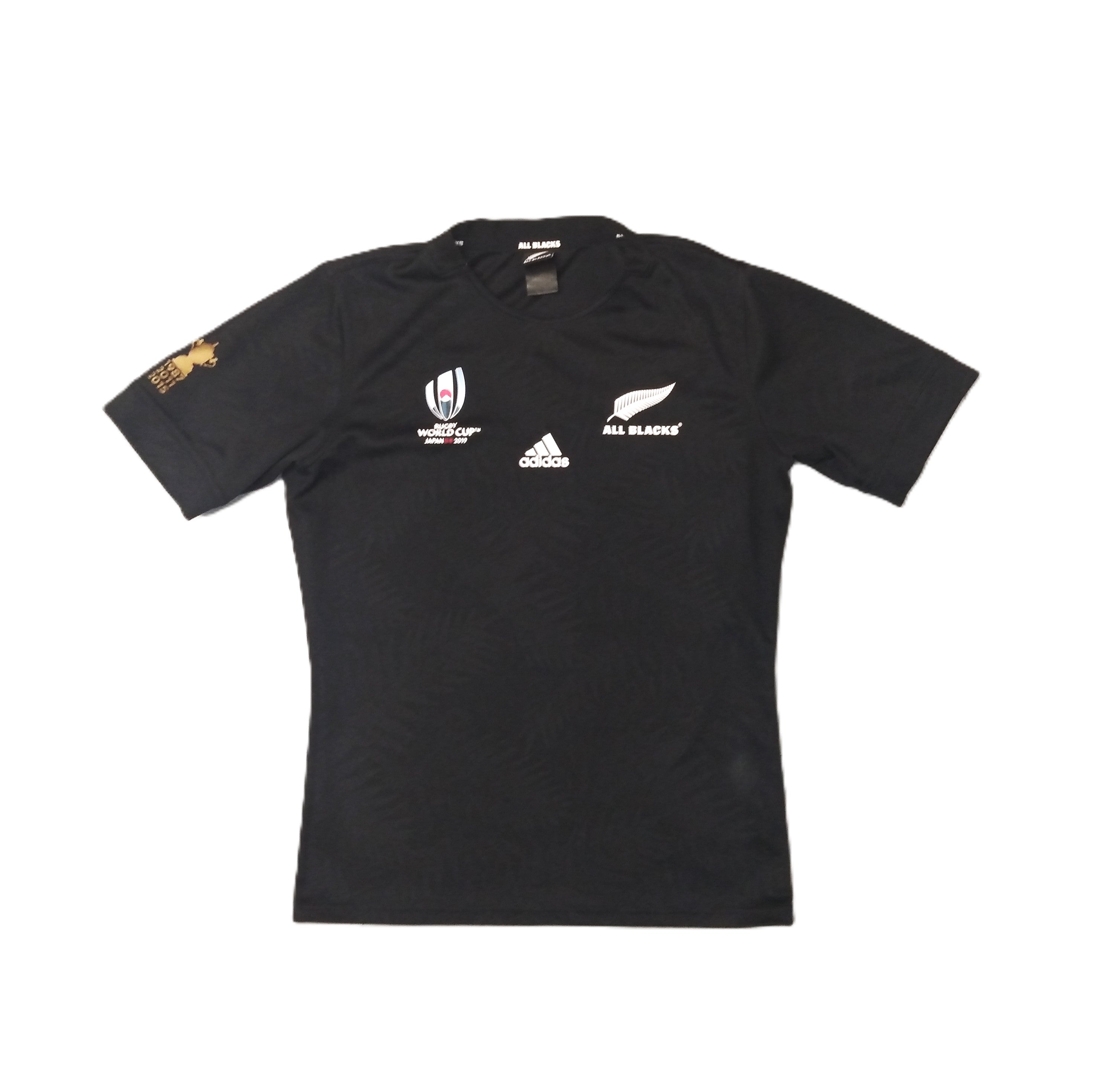 New Zealand All Blacks 38899 Rugby Jersey adidas L Excellent SHIRTS V SKINS