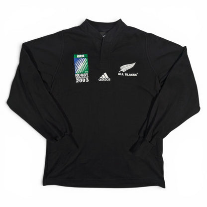 New Zealand All Blacks adidas Home Rugby Jersey 2003 