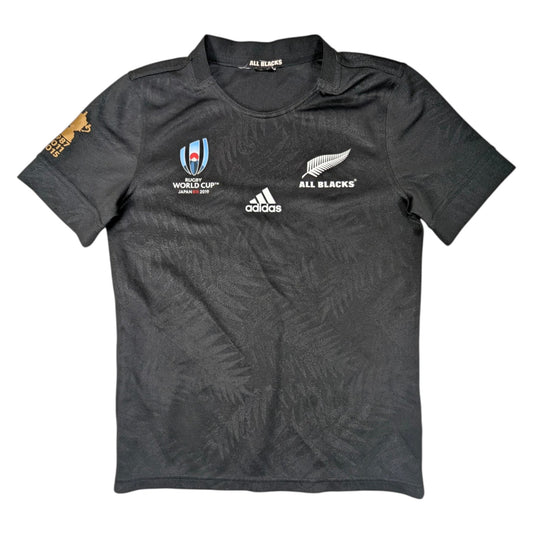 New Zealand All Blacks adidas Home Rugby Jersey 2019 (14 Years) [Very Good]
