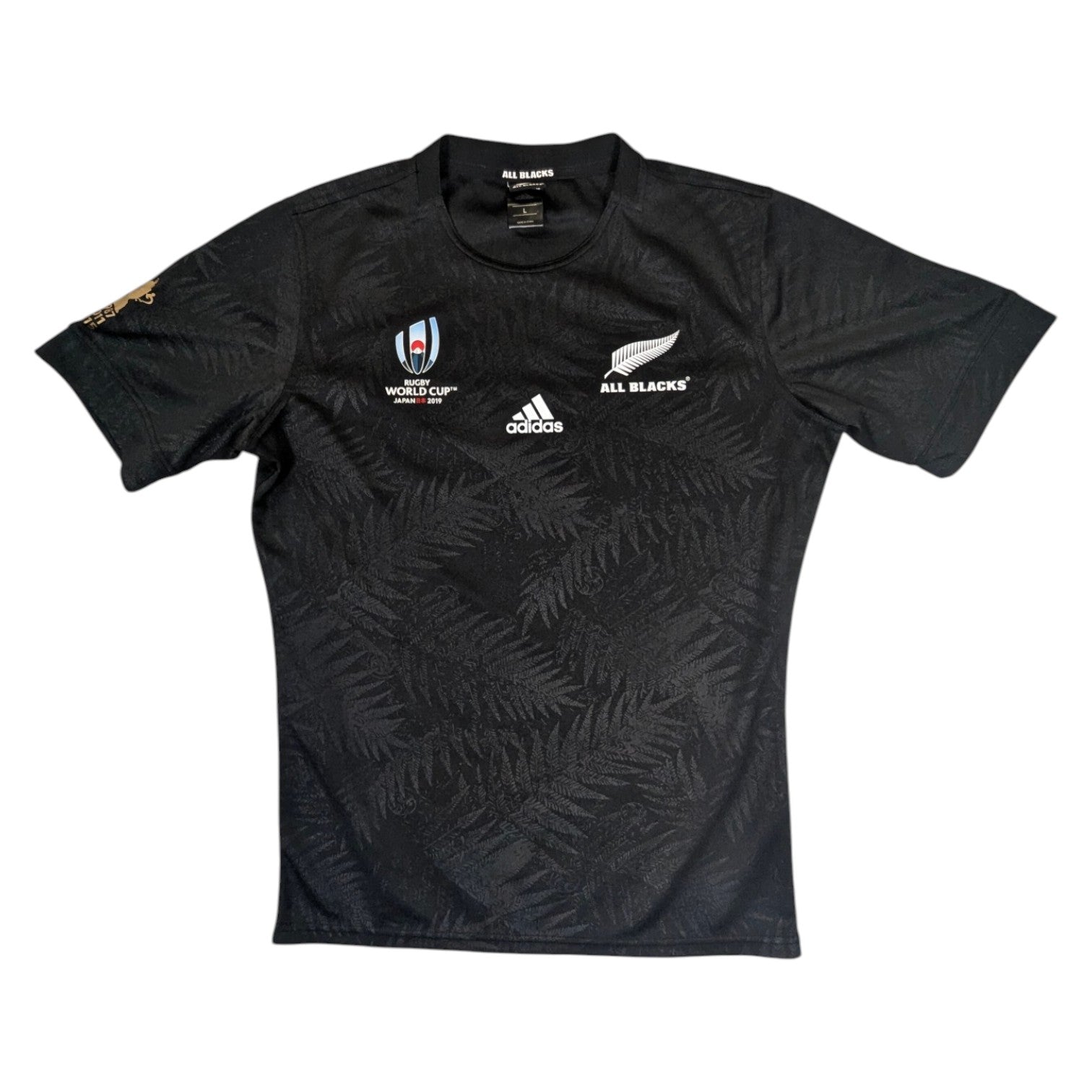 New Zealand All Blacks adidas Home Rugby Jersey 2019 (L) 