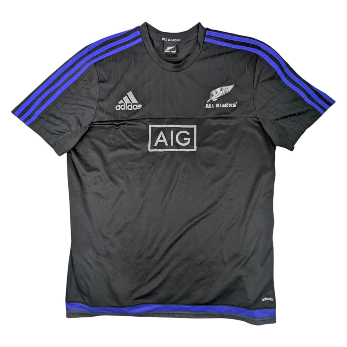  New Zealand All Blacks adidas Rugby Jersey 2015 (XL) [Good]