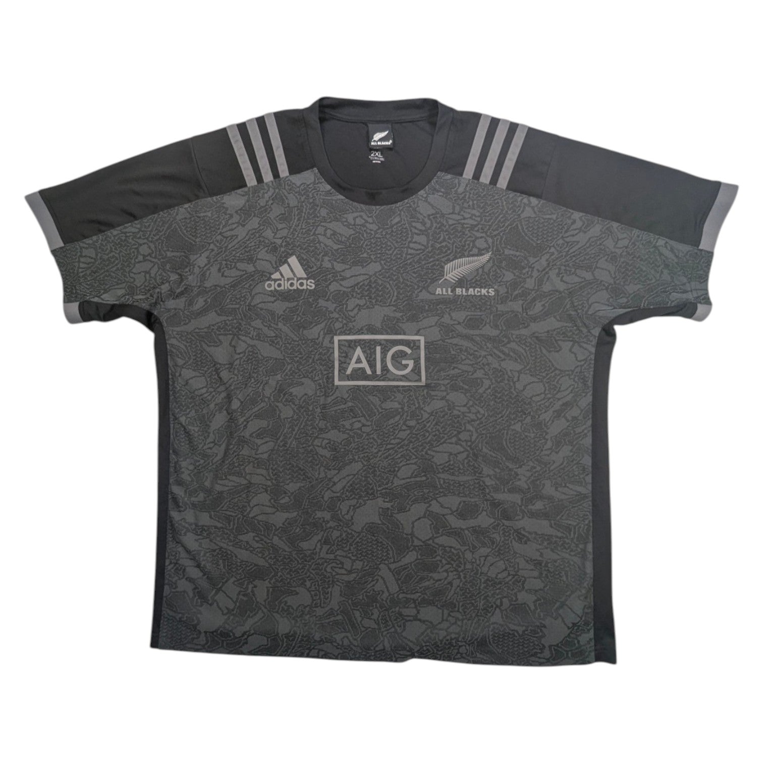 New Zealand All Blacks adidas Rugby Jersey 2017 (2XL) [Very Good]