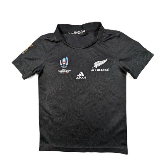 New Zealand All Blacks adidas Rugby Jersey 2019 (7-8 Years)