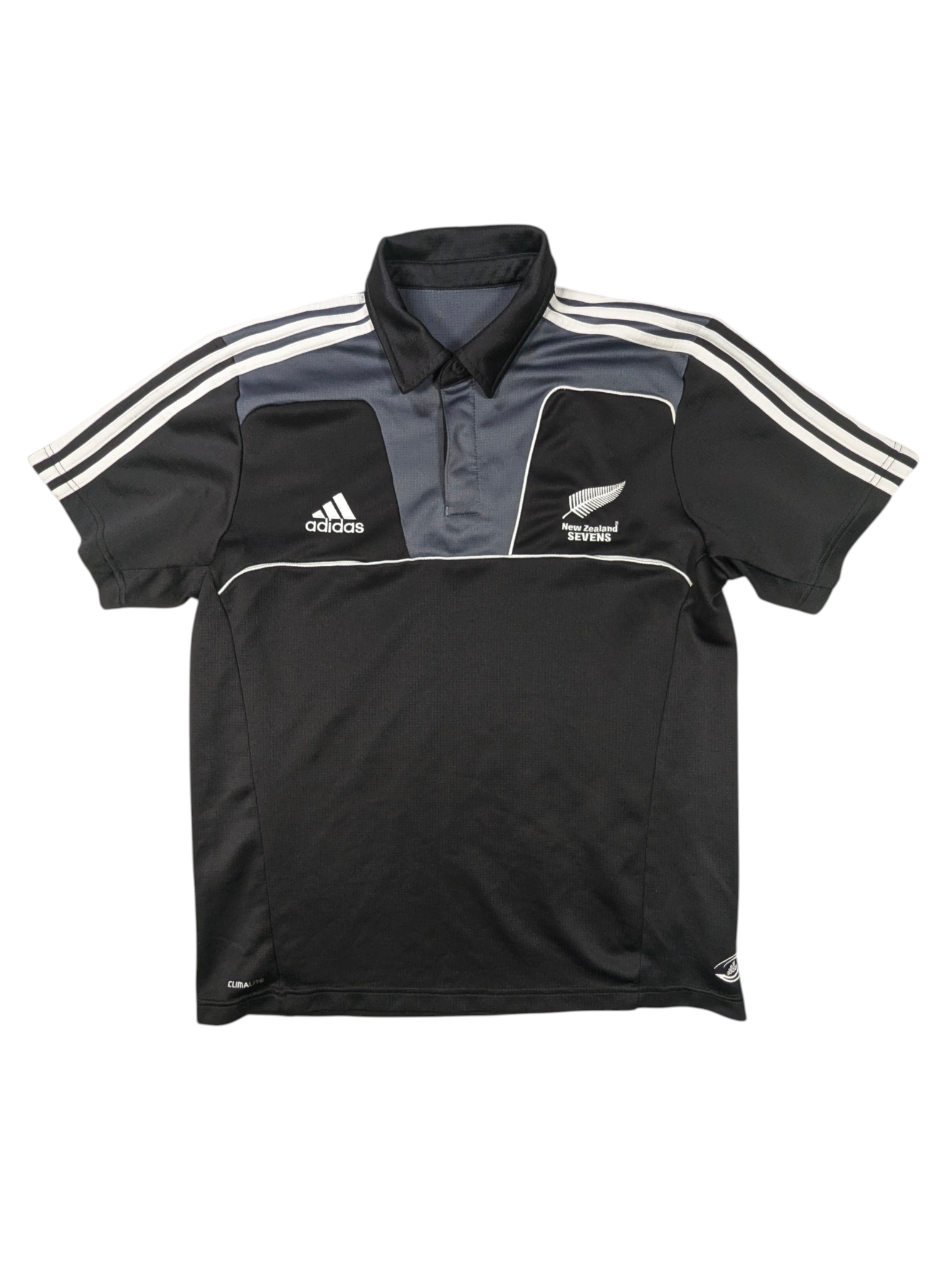  New Zealand All Blacks adidas Rugby Polo Shirt 2010 