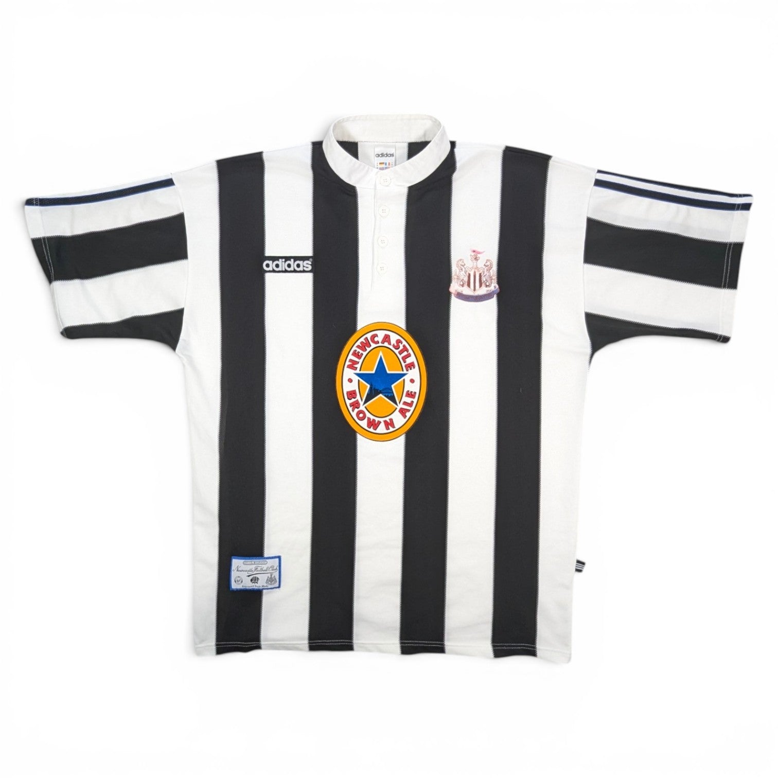  Newcastle United adidas Home Football Jersey 1995 