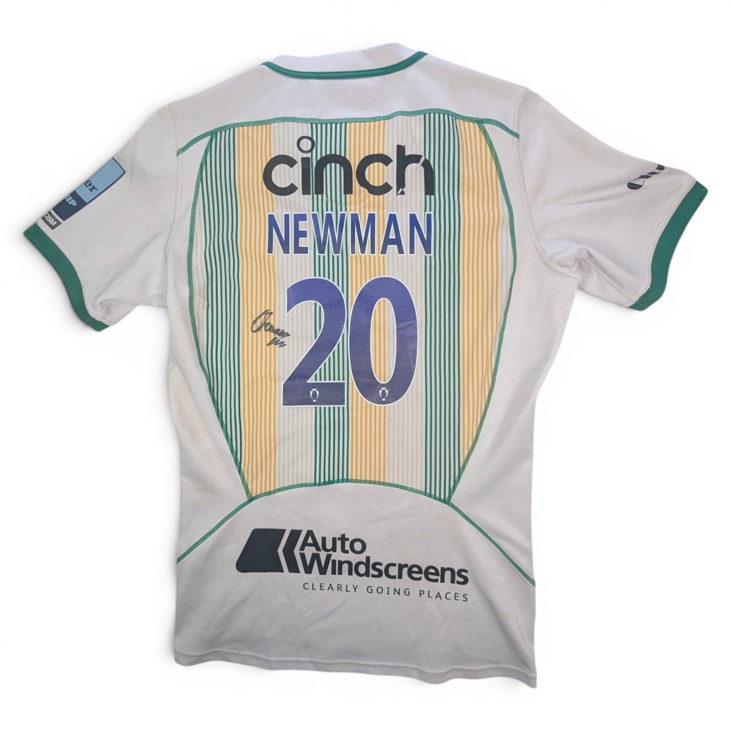 Northampton Saints Macron Away Rugby Jersey 2020 Newman #20 (