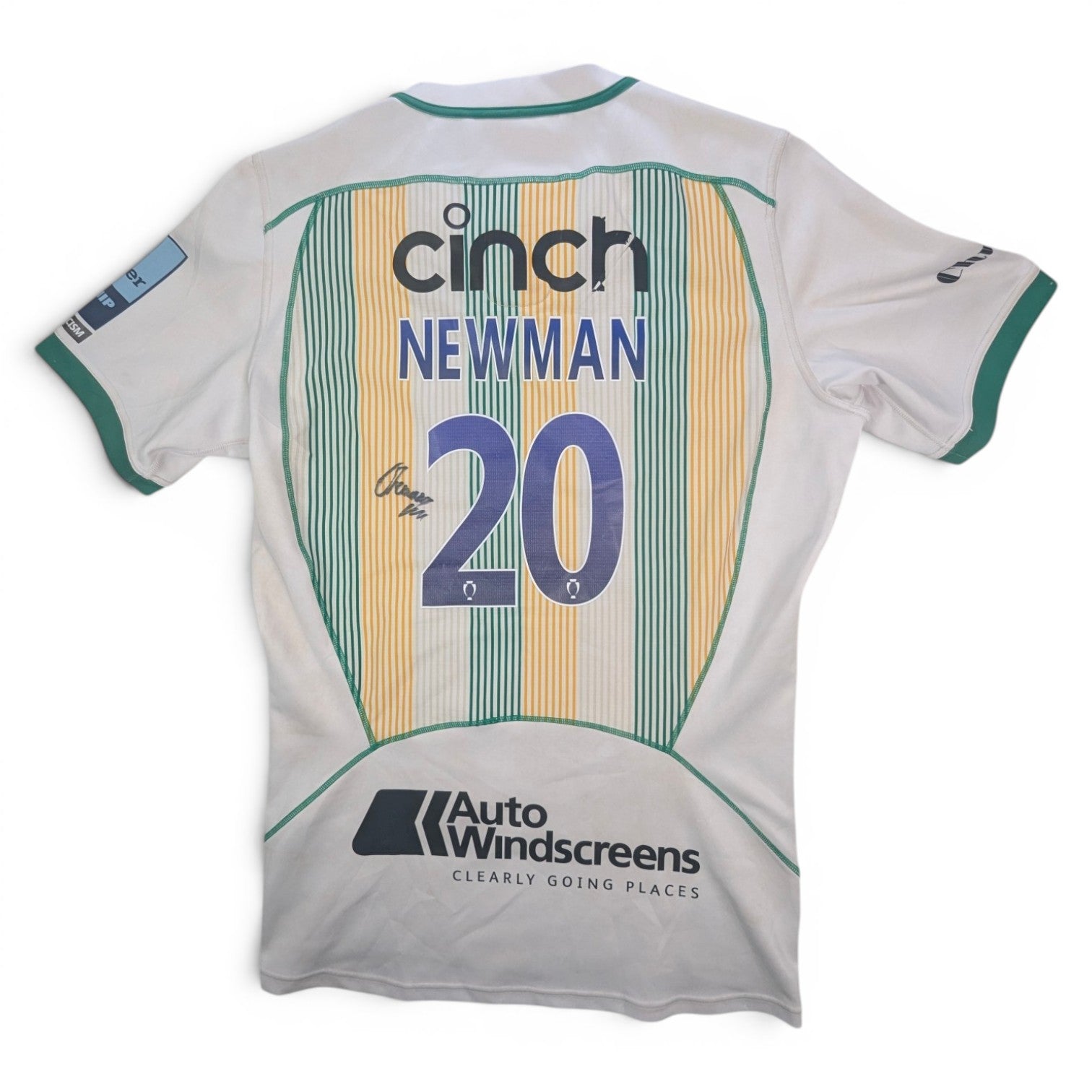 Northampton Saints Macron Away Rugby Jersey 2020 Newman #20 (