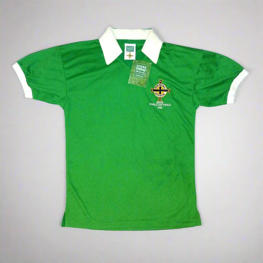 Northern Ireland  Football  Home  Jersey  1982  Score Draw  Spain World Cup   Unisex Adults       Sponsorless  SVS001865  
