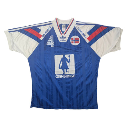 Norway Player Issue adidas Away Handball Jersey 1992 #4 (L)