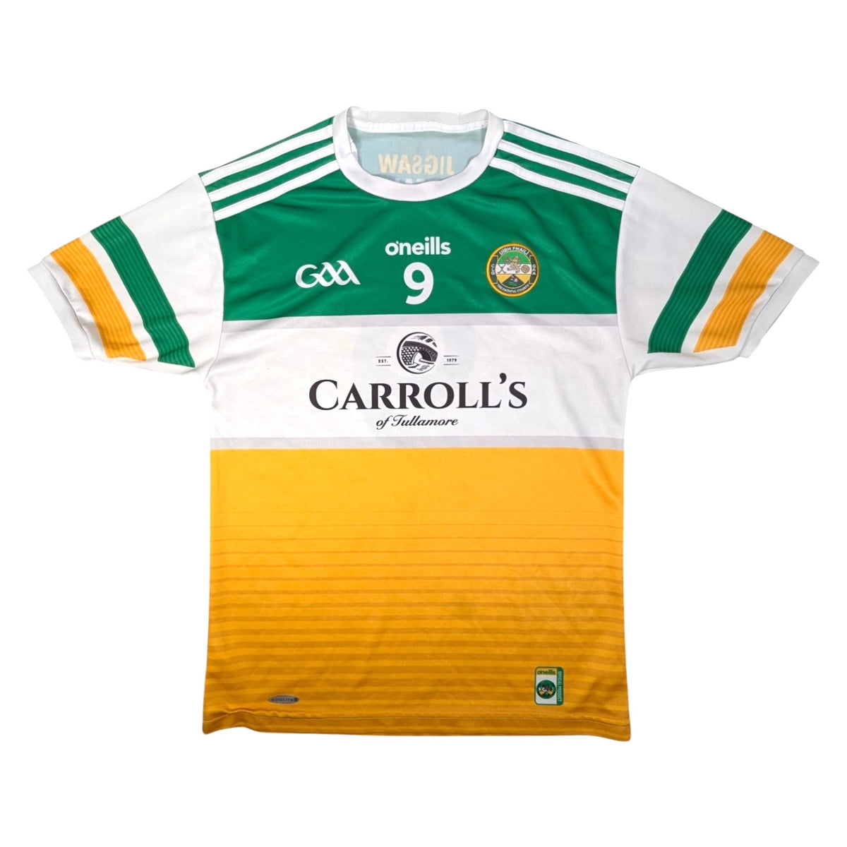  Offaly O'Neills Home GAA Jersey 2019 #9 (M) [Good]
