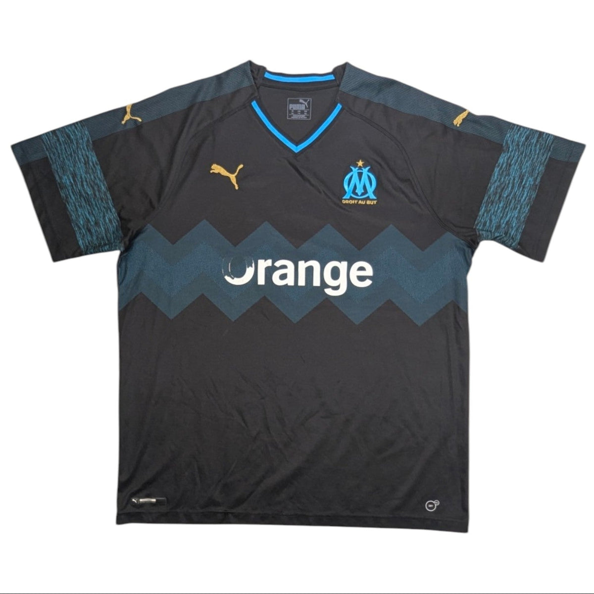 Olympique Marseille Puma Away Football Jersey 2018 (2XL) [Fair]