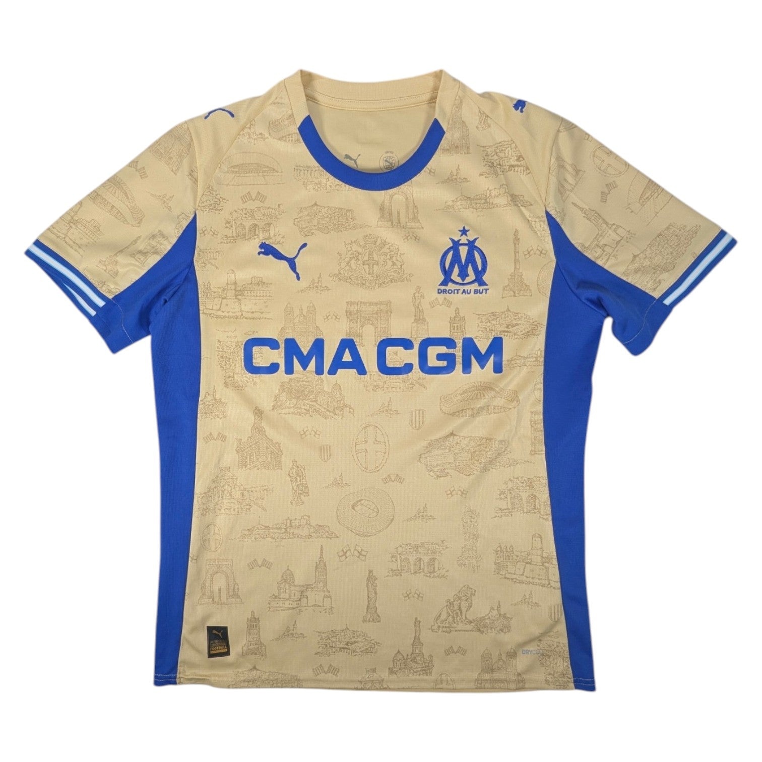Olympique Marseille Puma Football Jersey 2025 (M) [Very Good]
