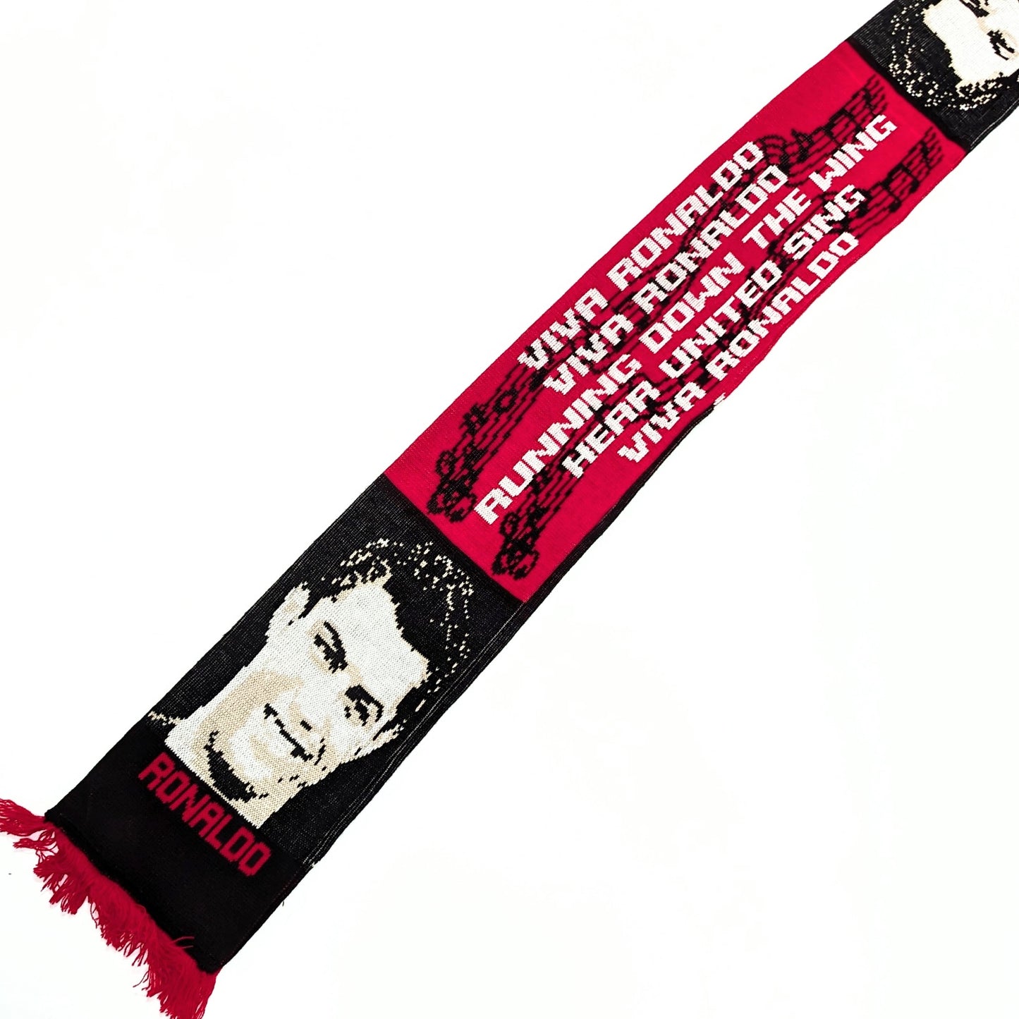 Manchester United 2008 / 09 Football Scarf  Cristiano Ronaldo  [Very Good]