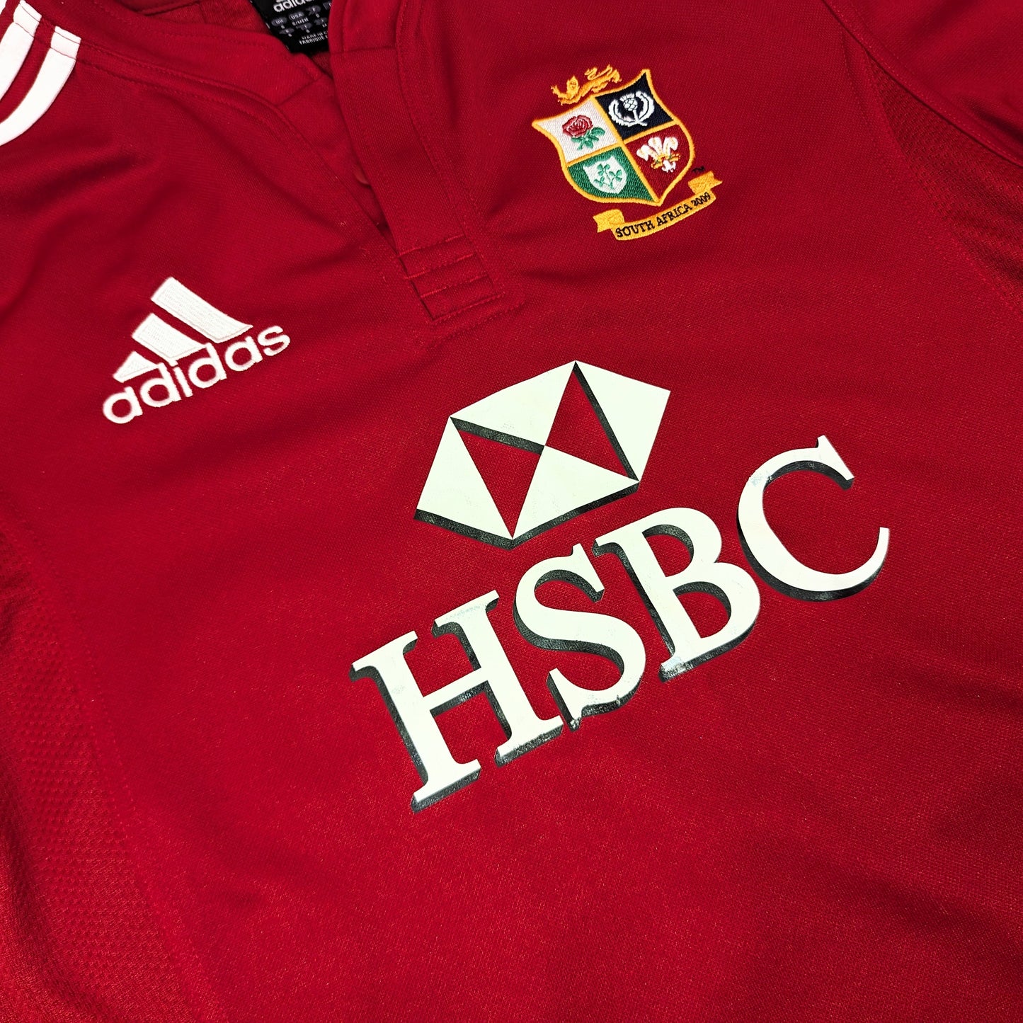 Lions 2009 Rugby Jersey adidas (S)   [Fair]