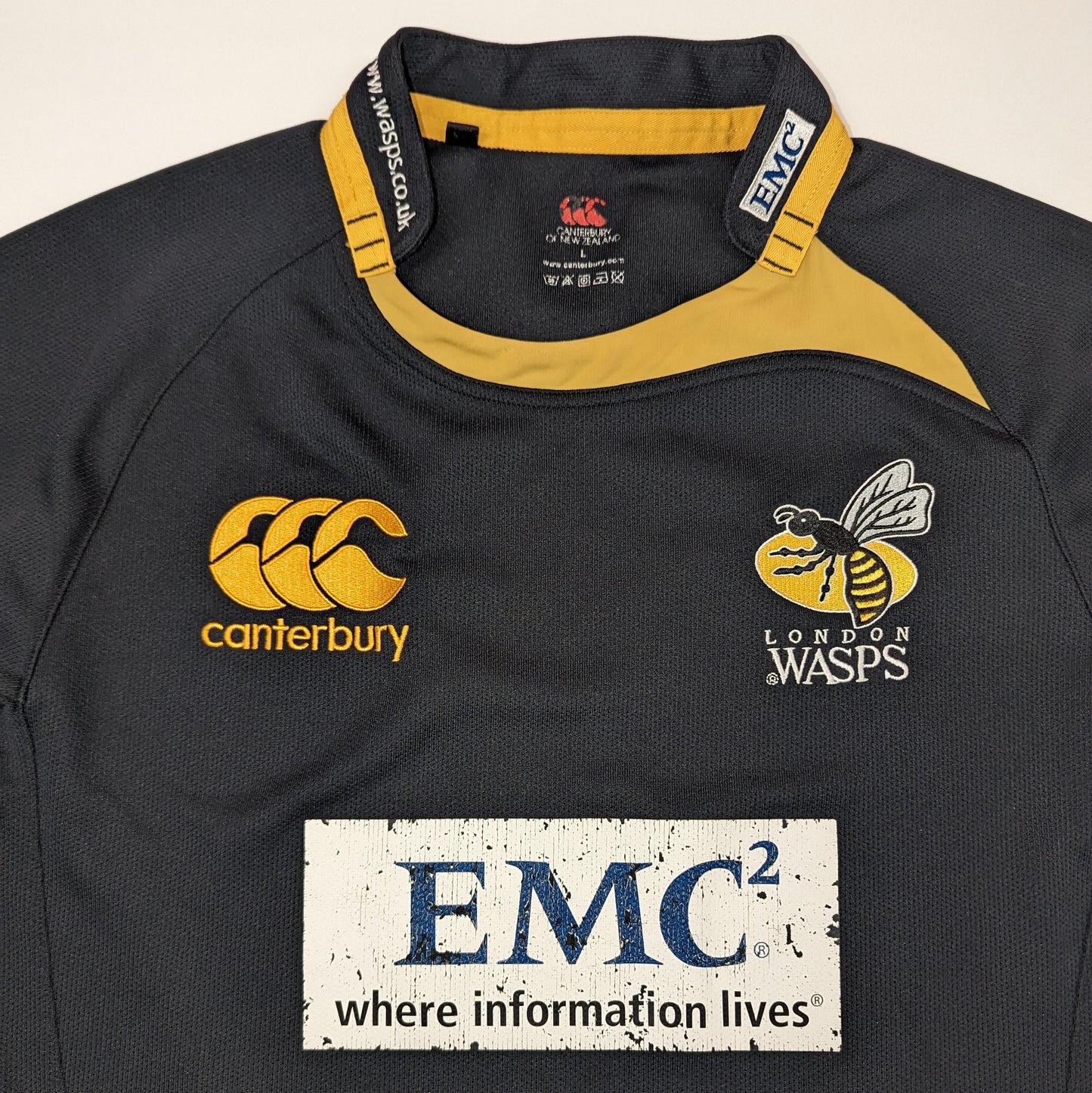Wasps Canterbury Rugby Jersey 2009 / 10 (L) [Fair]