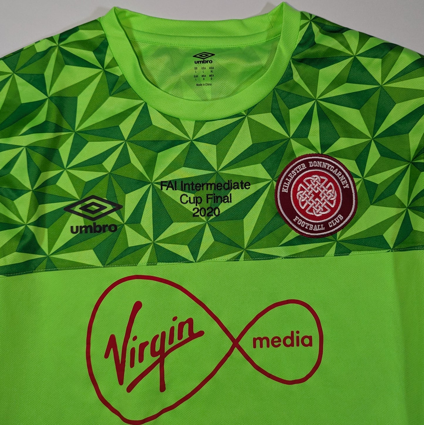 Killester Donnycarney FC Umbro Football Jersey 2020 (L) [Good]