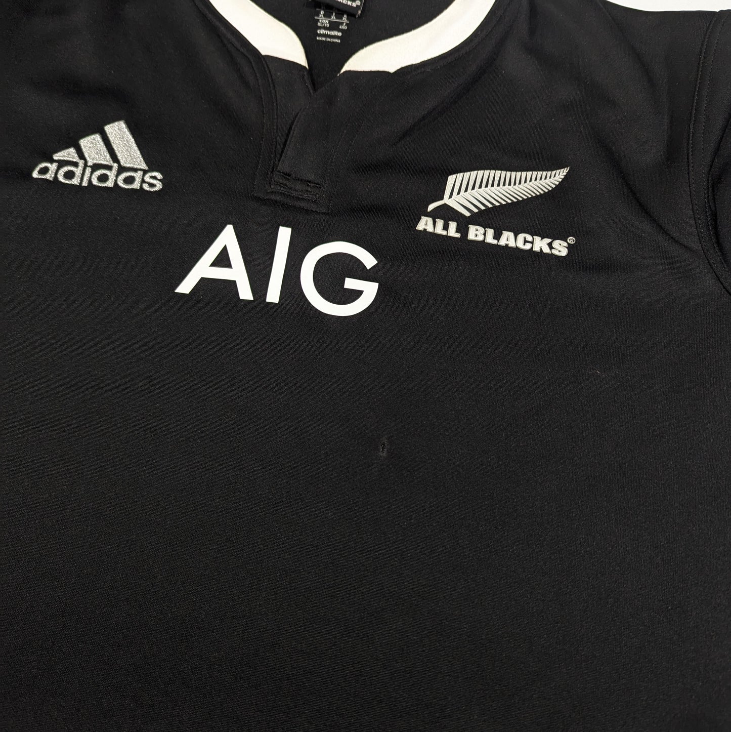 New Zealand All Blacks adidas Rugby Jersey 2013 (XL) [Fair]