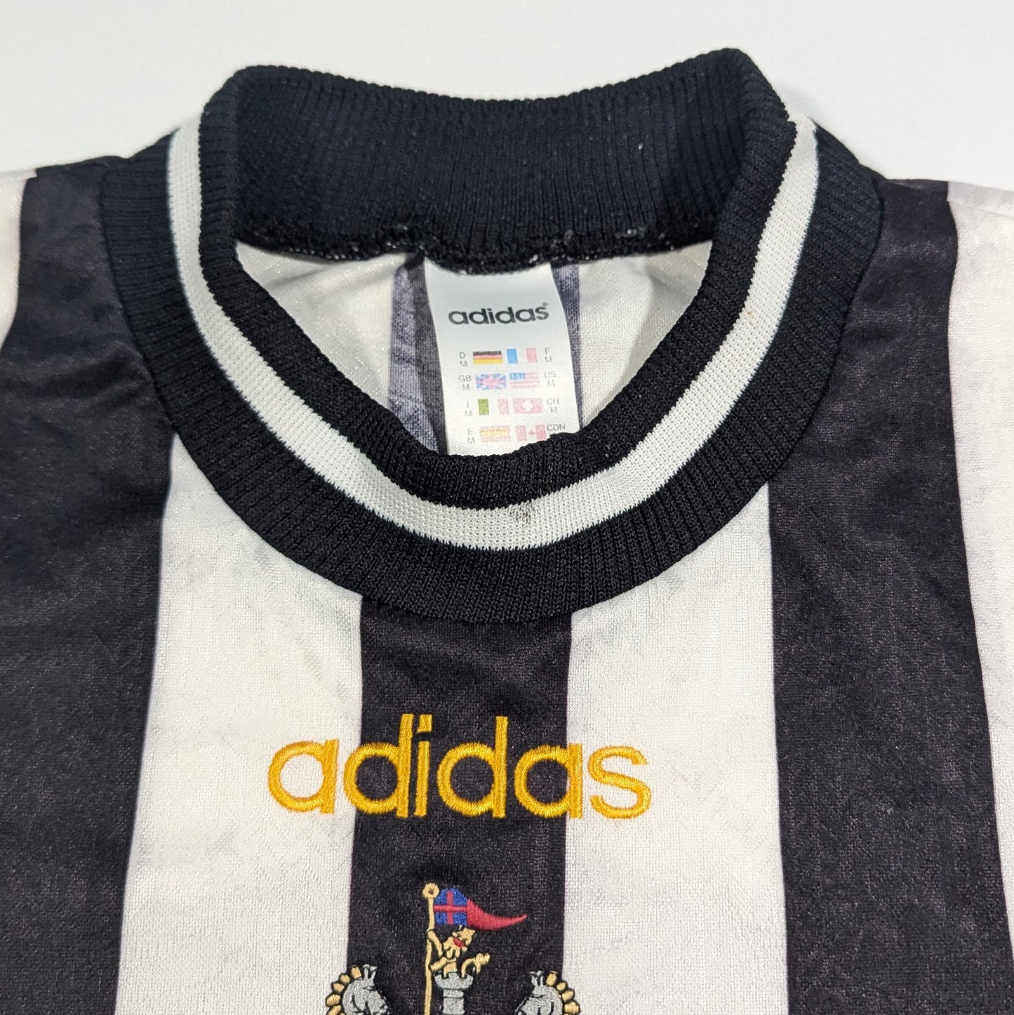 Newcastle United adidas Football Jersey 1997 (M) [Fair]