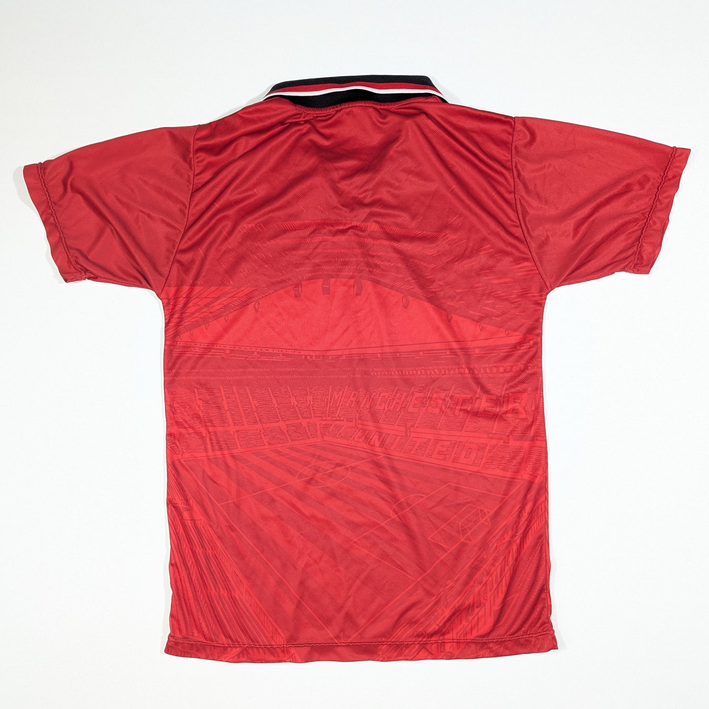 Manchester United Score Draw Football Jersey Retro FA Cup Final 1996  (M) [Very Good]