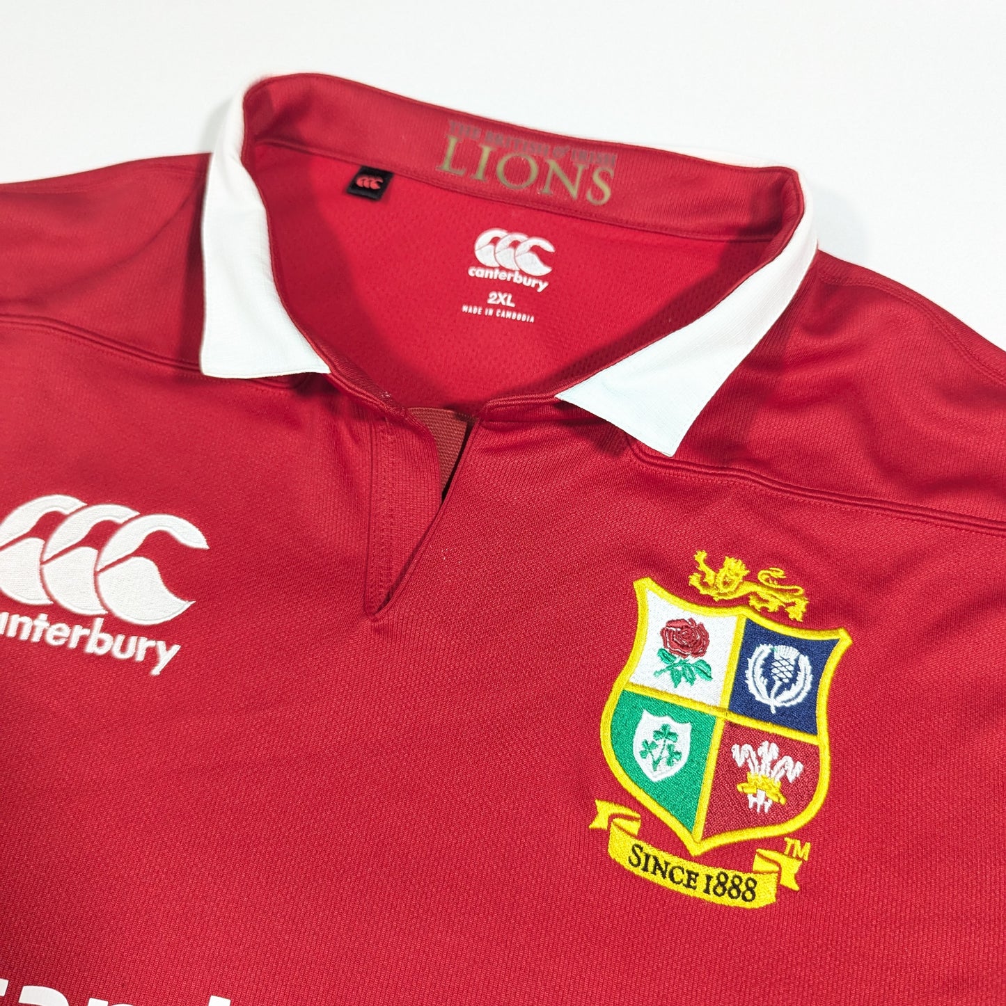 Lions Canterbury Rugby Jersey 2017 (2XL) [Excellent]