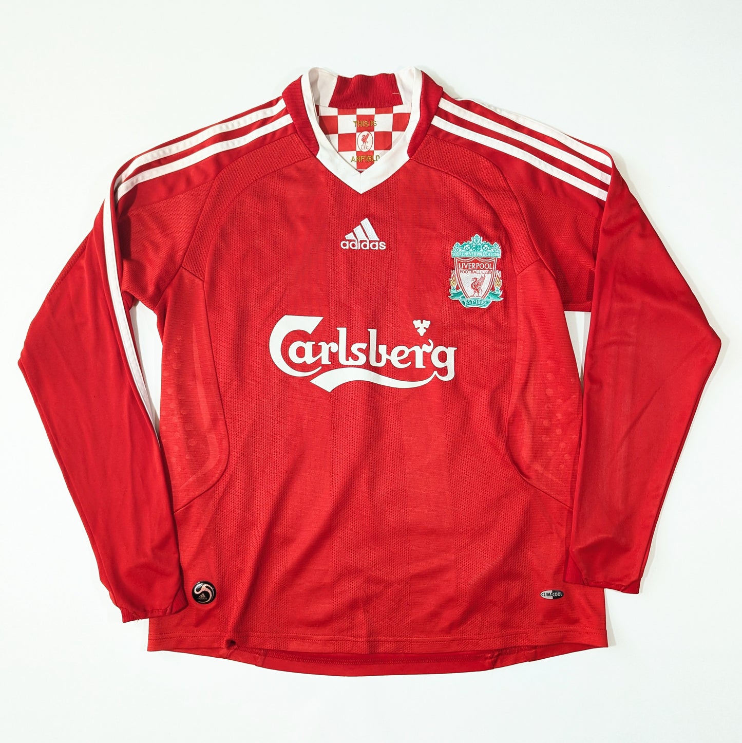 Liverpool adidas Football Jersey 2008 Carragher  #23  (14 Years)