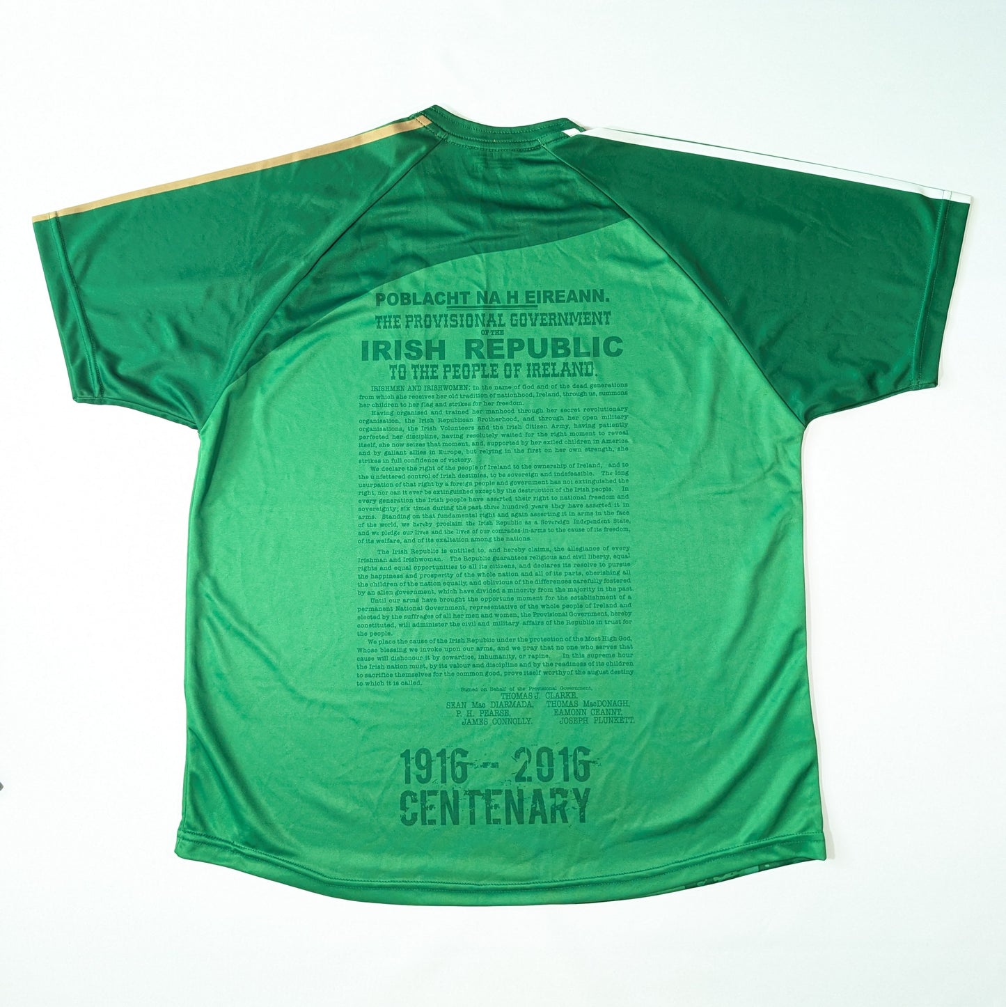 Ireland O'Neills GAA Jersey 2016 Easter Rising 1916  (3XL) [Excellent]