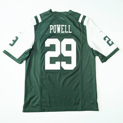New York Jets Nike American Football Jersey 2012 Powell  #29  (M) [Fair]