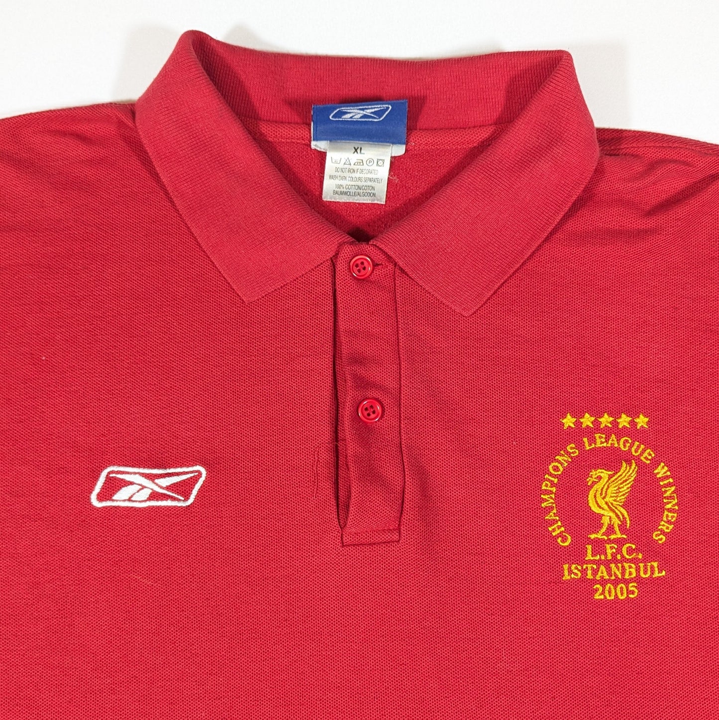 Liverpool Reebok Football Polo Shirt 2005 (XL) [Good]