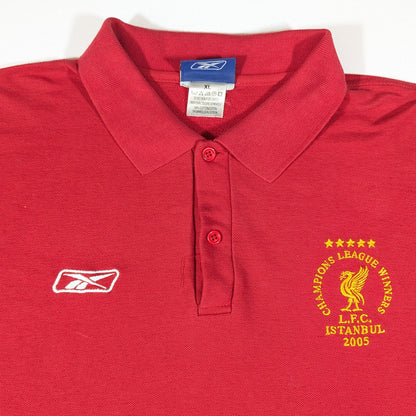 Liverpool Reebok Football Polo Shirt 2005 (XL) [Good]
