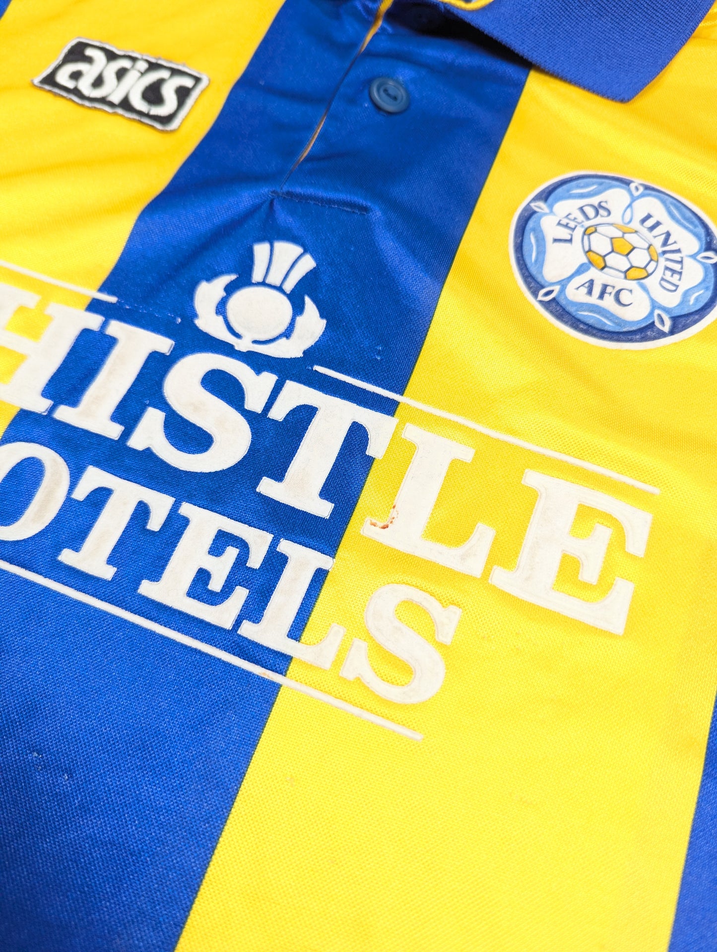 Leeds United Asics Football Jersey 1994 (XL) [Fair]