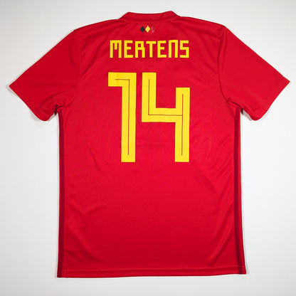 Belgium adidas Football Jersey 2018 Dries Mertens  #14  (M) [Excellent]