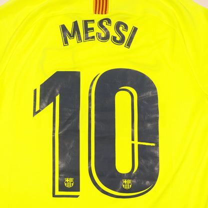 Barcelona Nike Football Jersey 2018 Messi  #10  (S) [Good]