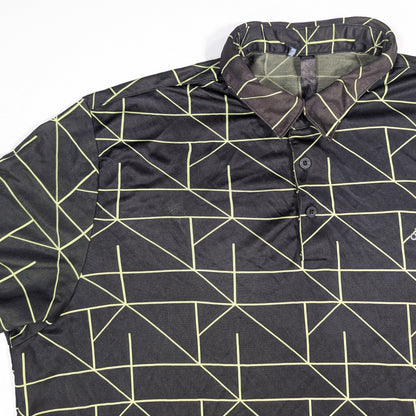 Black Jacquard adidas Golf Polo Shirt 2021 (XL) [Very Good]