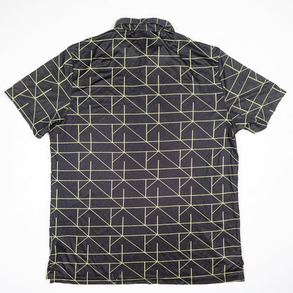 Black Jacquard adidas Golf Polo Shirt 2021 (XL) [Very Good]