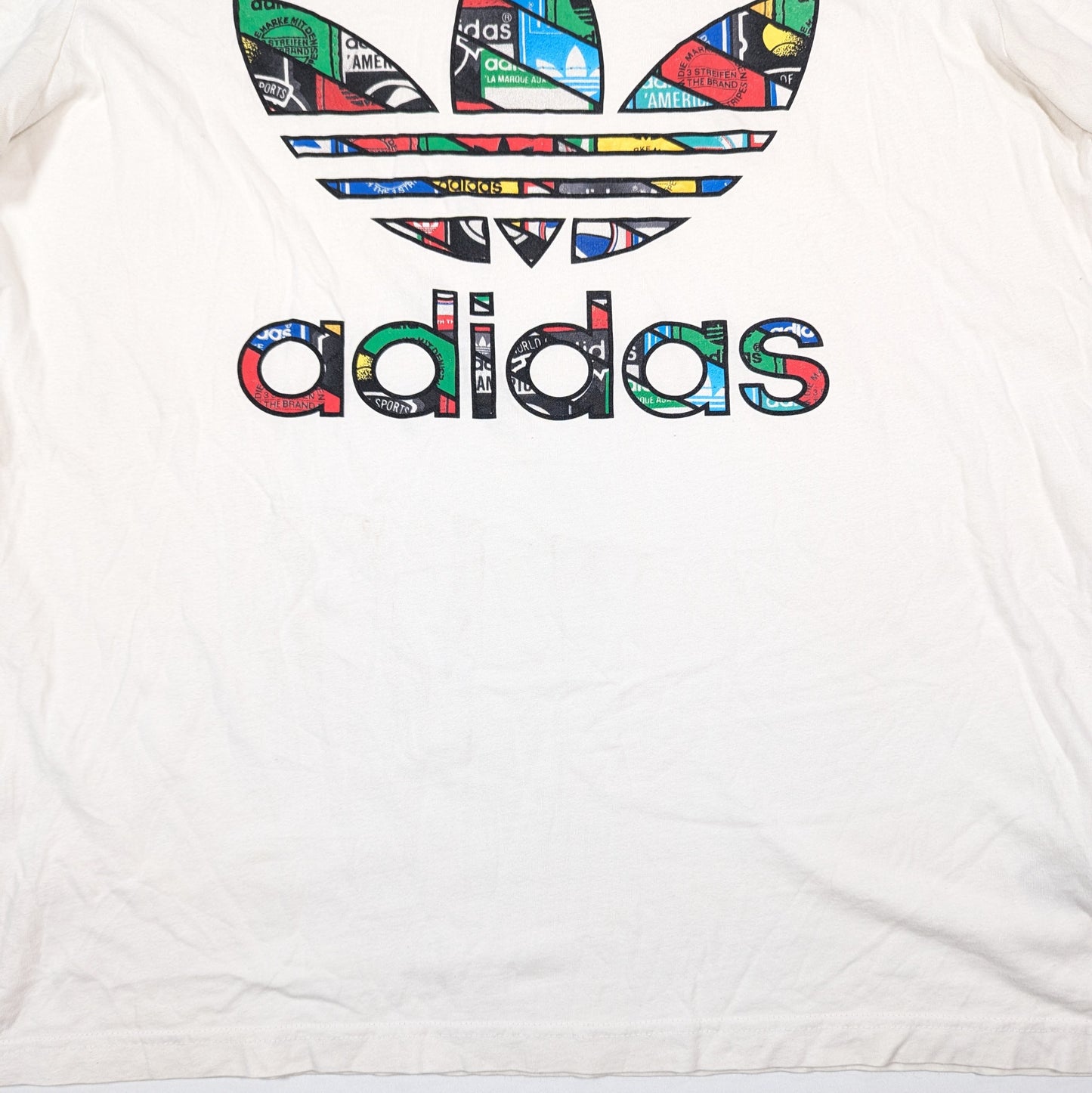 adidas Originals Trefoil adidas Streetwear T-Shirt Retro (M) [Fair]