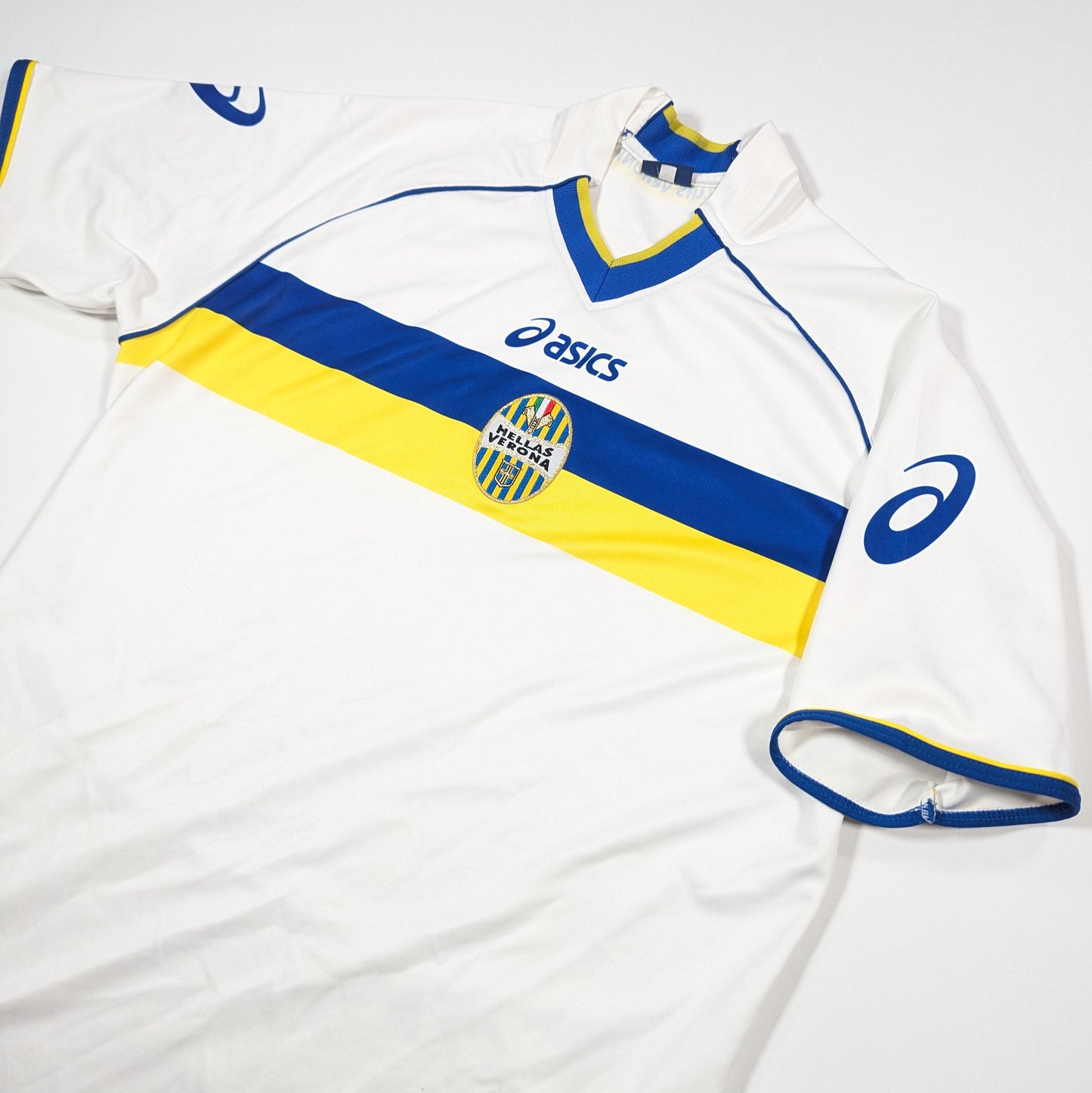 Hellas Verona asics Football Jersey 2007 (L) [Very Good]