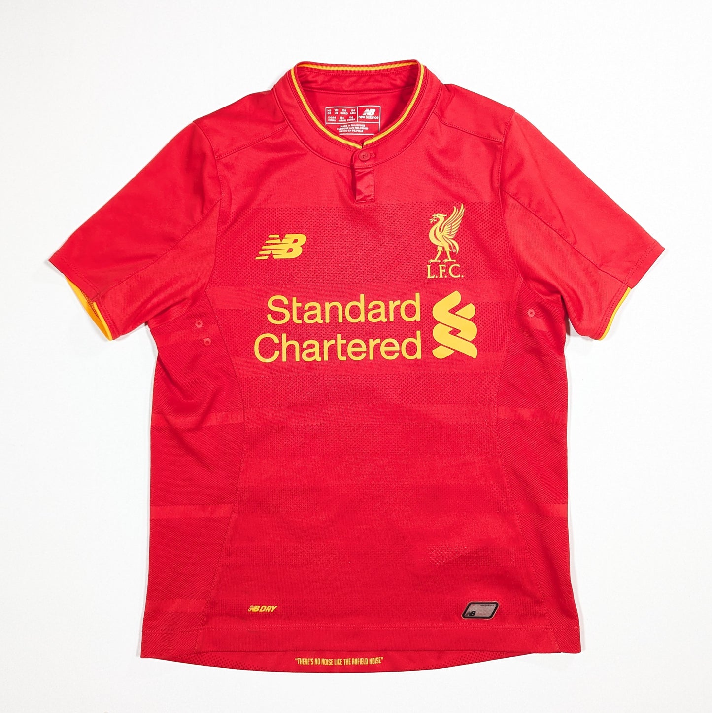Liverpool New Balance Football Jersey 2016 Coutinho  #10  (8-9 Years) [Good]