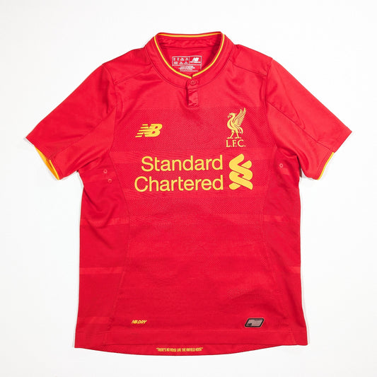 Liverpool New Balance Football Jersey 2016 Coutinho  #10  (8-9 Years) [Good]
